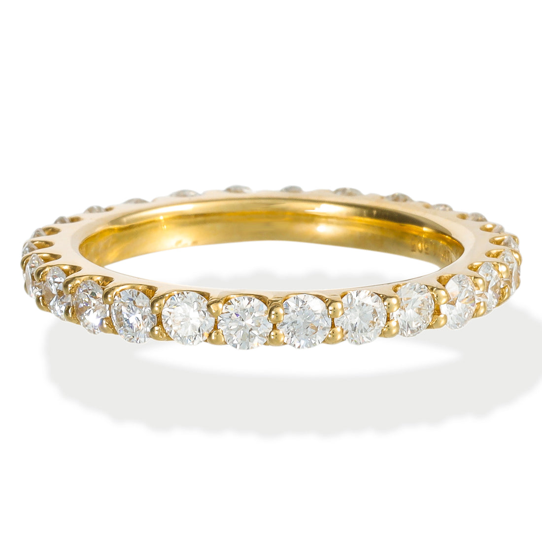 14K Yellow Gold Diamond Ring B& 1.51 TCW